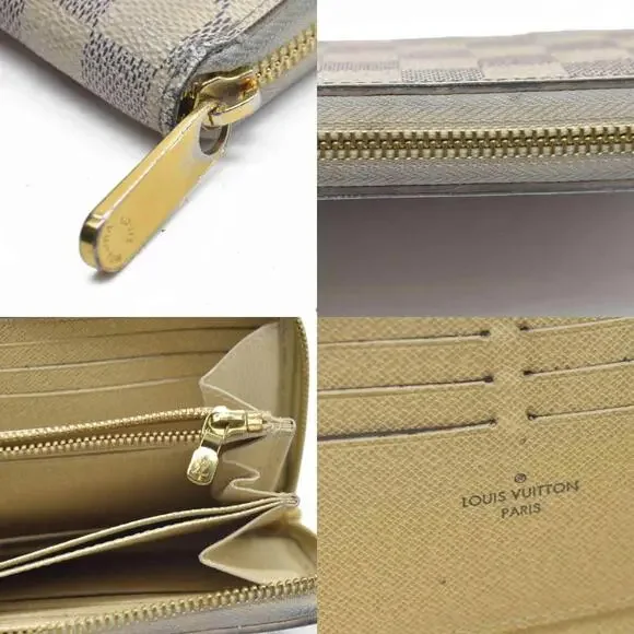 $915 Louis Vuitton  Damier Azur Zippy Wallet SD3196 - Picture 5 of 15